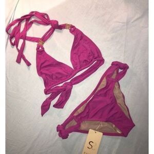 Rose Petal Glow Sauipe Fernande Bikini NWT - Medium